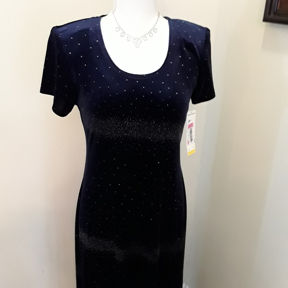 Jessica Howard blue evening dress size 6 NWT